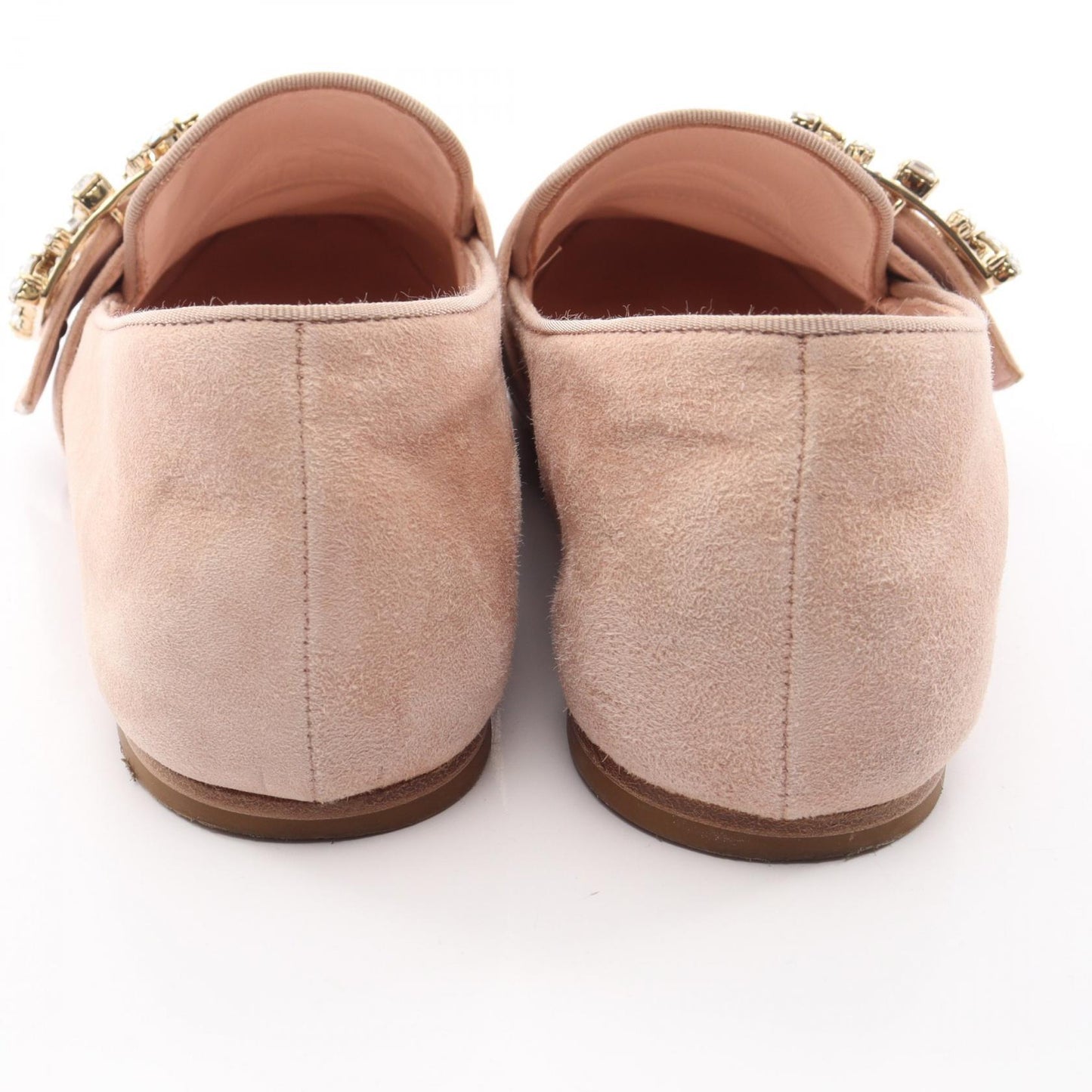 Mini Broche カジュアルシューズ スエード ピンクベージュ ロジェヴィヴィエ
