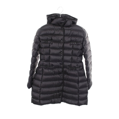 HIRMA イルマ フード付き キッズ ダウンコート ナイロン ブラック モンクレール アウター MONCLER