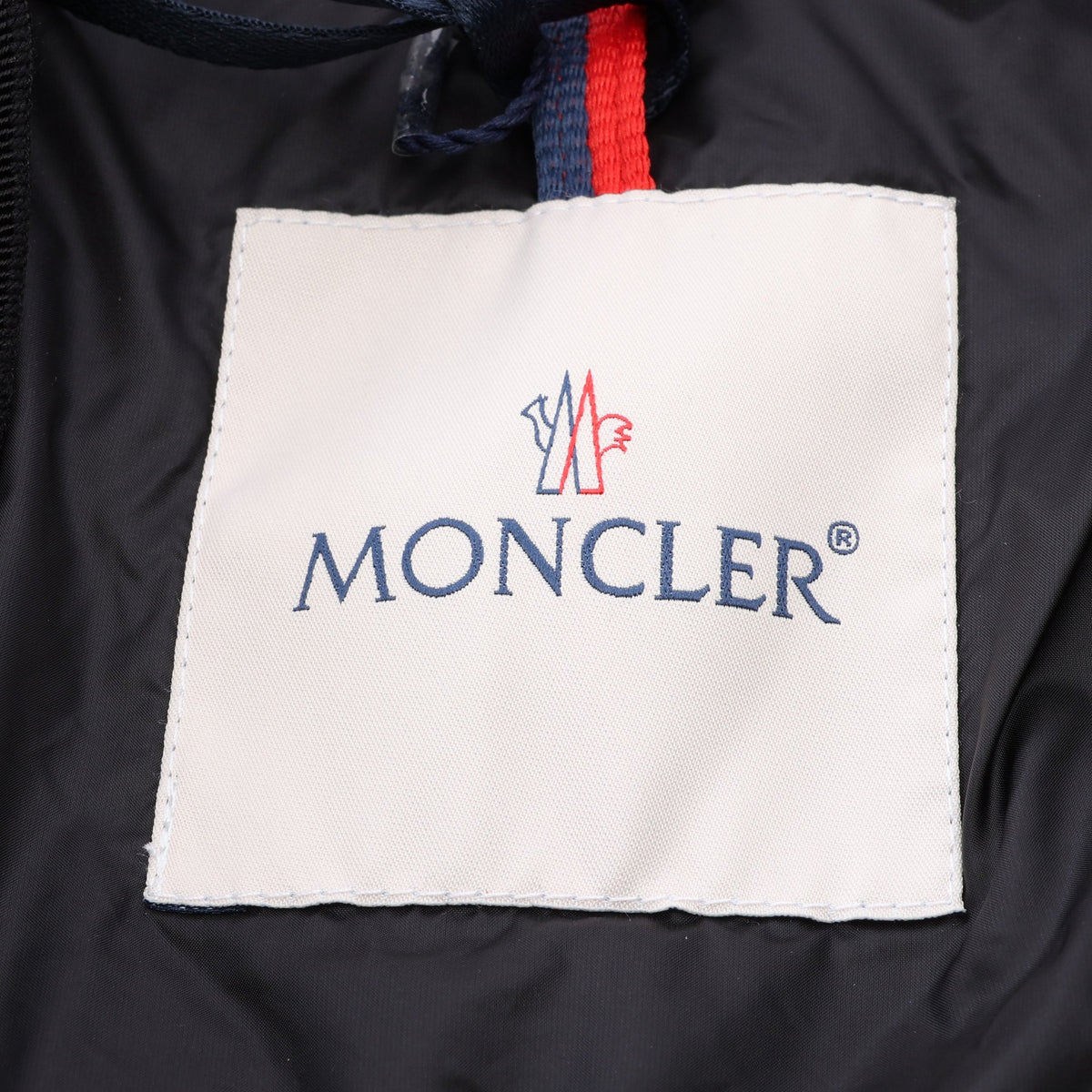 HIRMA イルマ フード付き キッズ ダウンコート ナイロン ブラック モンクレール アウター MONCLER