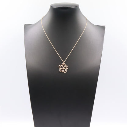オープンフラワー 1PD ネックレス ネックレス K18PG ダイヤモンド ピンクゴールド クリア ティファニー アクセサリー TIFFANY & Co.