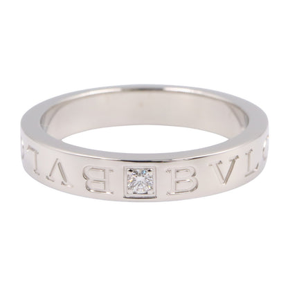 B-zero1 ビーゼロワン リング 1PD リング 指輪 K18WG ダイヤモンド ホワイトゴールド クリア ブルガリ アクセサリー BVLGARI