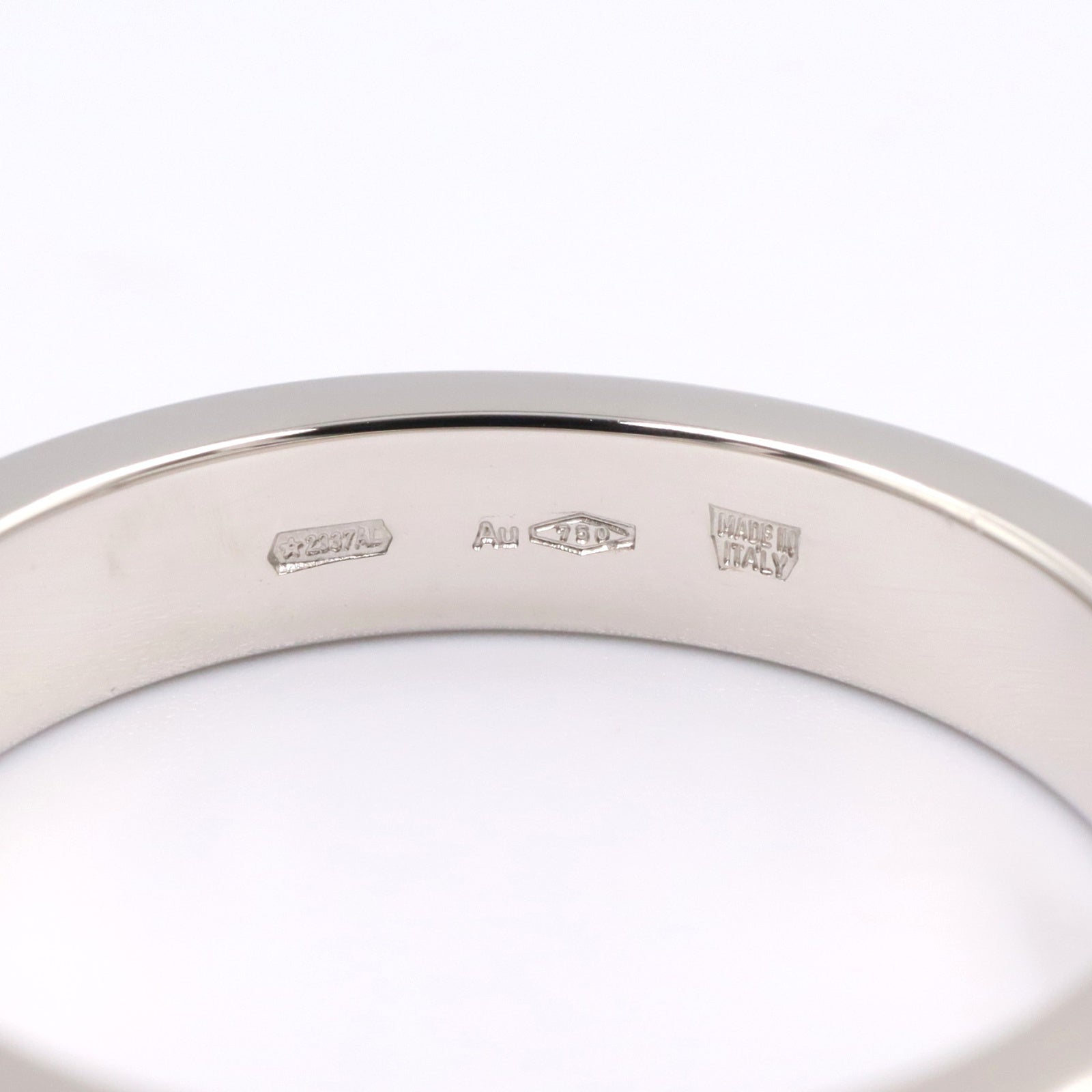 B-zero1 ビーゼロワン リング 1PD リング 指輪 K18WG ダイヤモンド ホワイトゴールド クリア ブルガリ アクセサリー BVLGARI