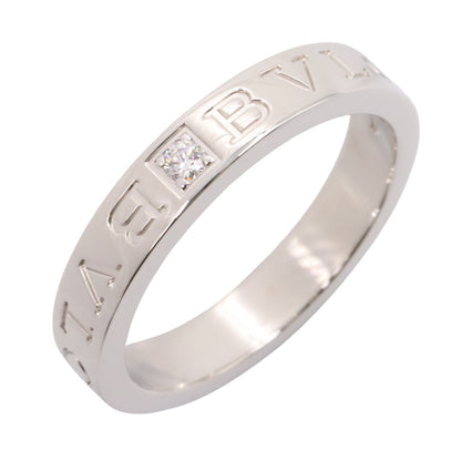 B-zero1 ビーゼロワン リング 1PD リング 指輪 K18WG ダイヤモンド ホワイトゴールド クリア ブルガリ アクセサリー BVLGARI