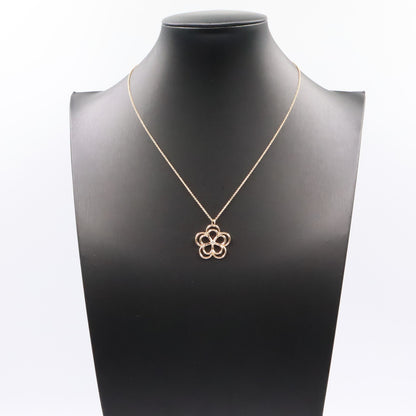 オープンフラワー 1PD ネックレス ネックレス K18PG ダイヤモンド ピンクゴールド クリア ティファニー アクセサリー TIFFANY & Co.