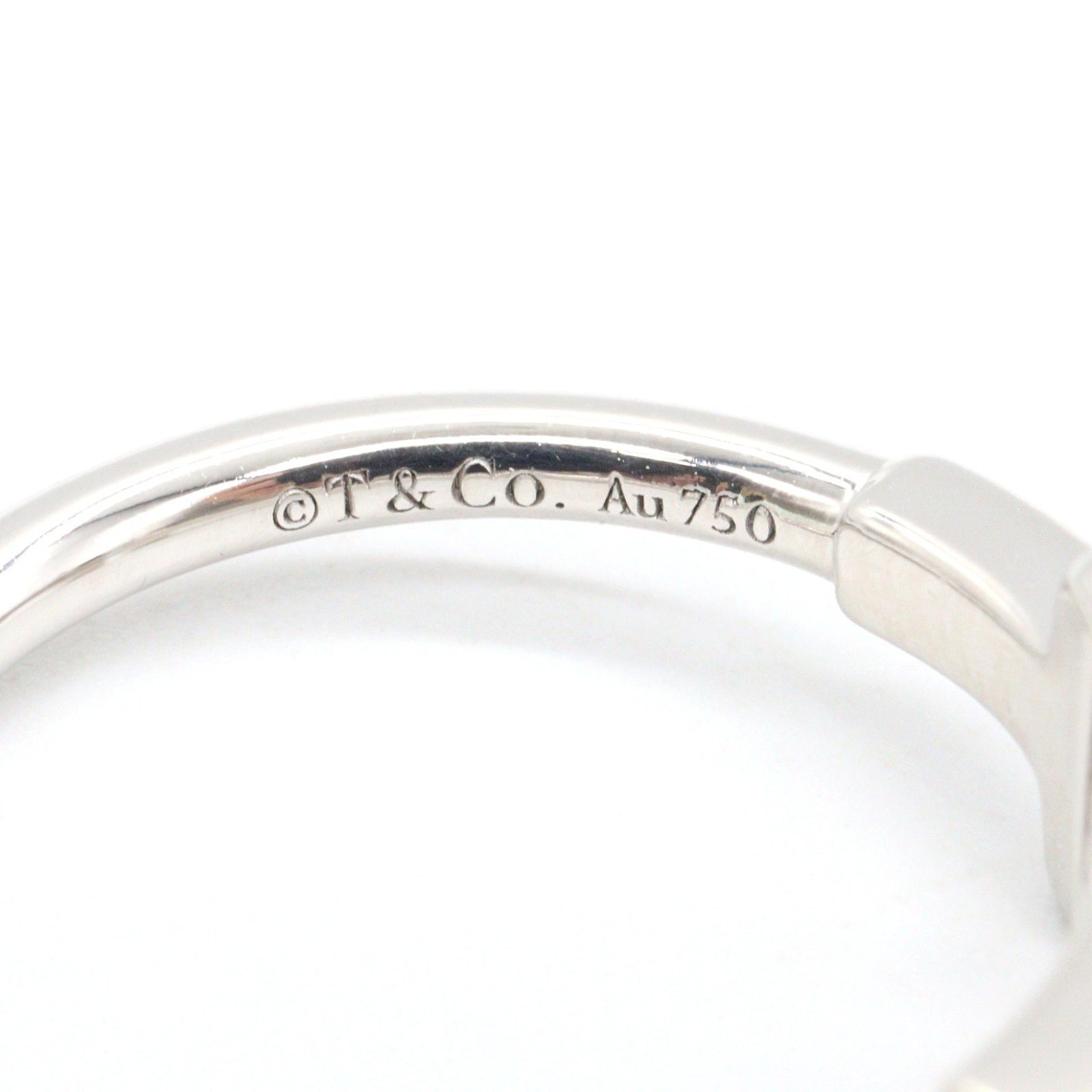 Tワイヤーリング リング 指輪 K18WG ホワイトゴールド ティファニー アクセサリー TIFFANY & Co.