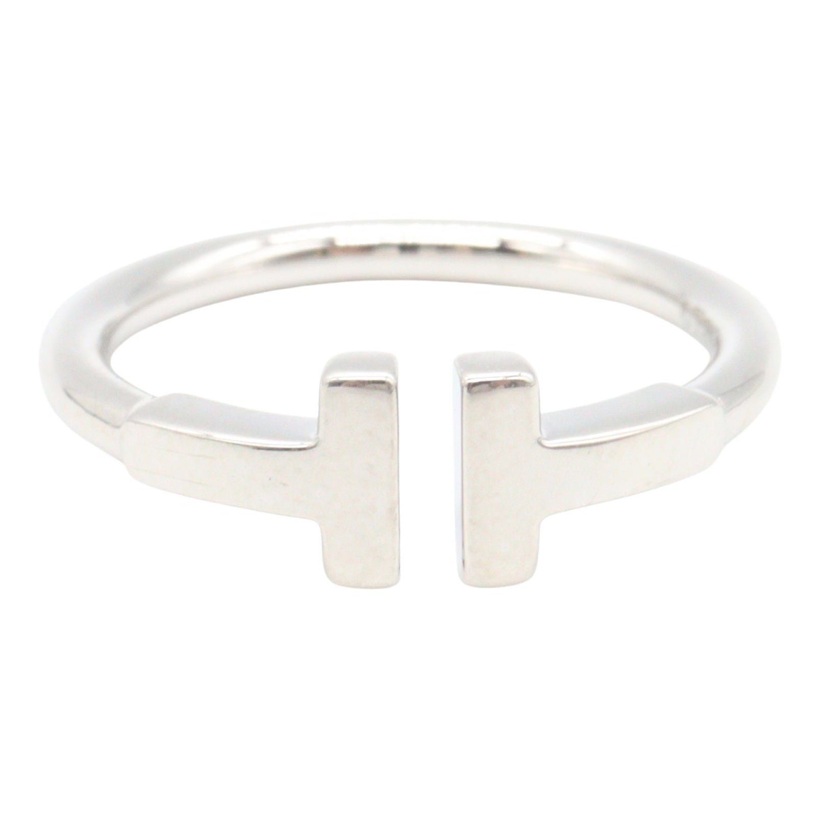Tワイヤーリング リング 指輪 K18WG ホワイトゴールド ティファニー アクセサリー TIFFANY & Co.
