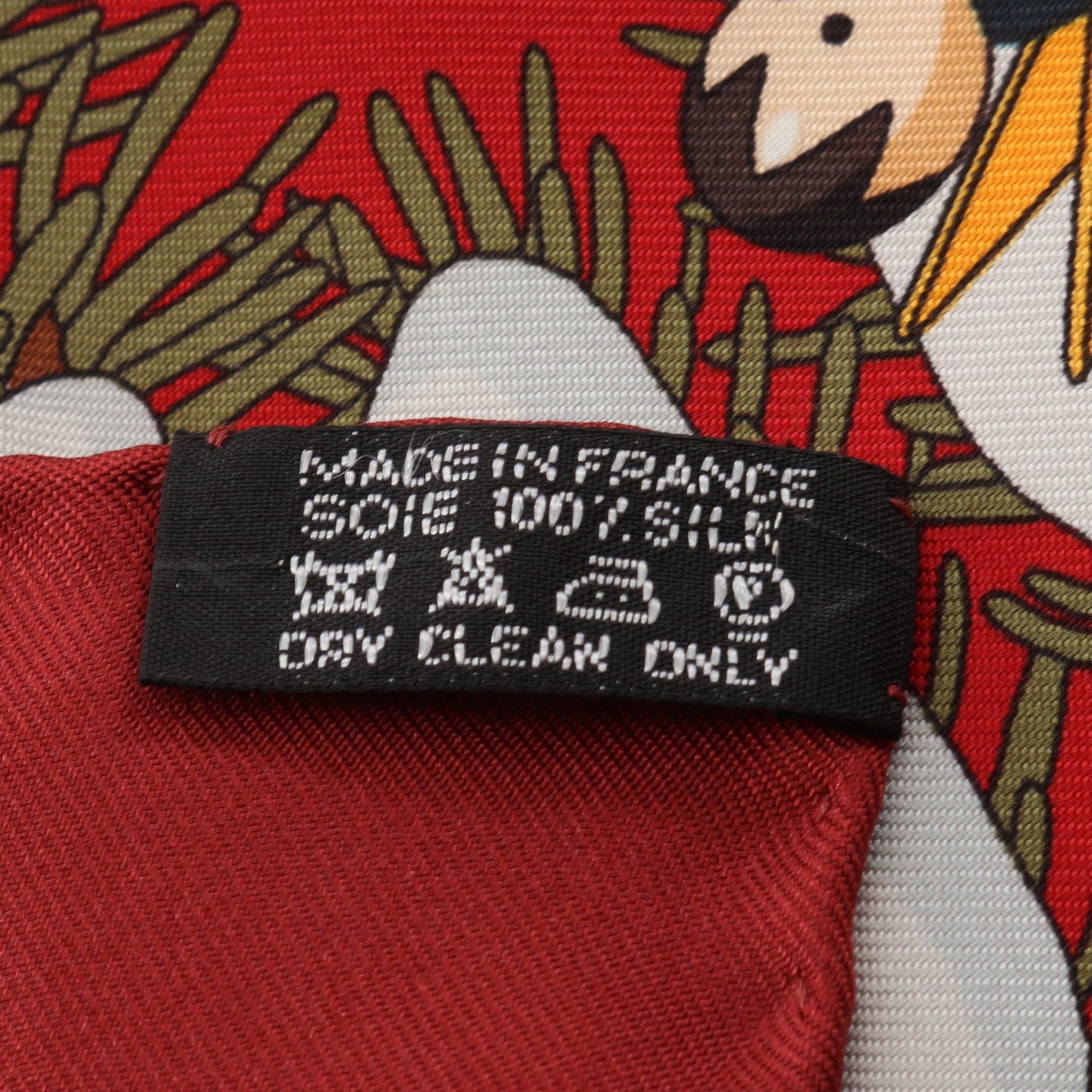カレ90 Noel au 24 Faubourg スカーフ シルク レッド ホワイト マルチカラー エルメス