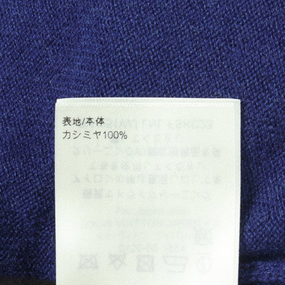 ニット ジップアップパーカー カシミヤ ブルー ルイヴィトン