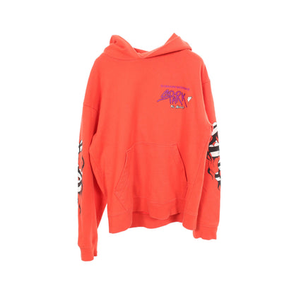 Chrome Hearts × MATTY BOY SPARK THE HEART プルオーバーパーカー コットン オレンジレッド クロムハーツ