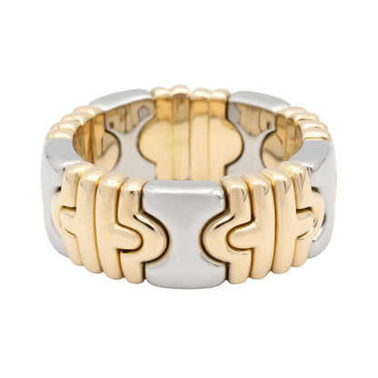 パレンテシ リング リング 指輪 K18YG ステンレススチール ゴールド シルバー イエローゴールド ブルガリ アクセサリー BVLGARI
