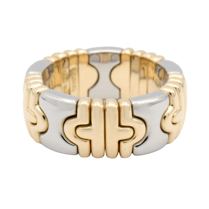 パレンテシ リング リング 指輪 K18YG ステンレススチール ゴールド シルバー イエローゴールド ブルガリ アクセサリー BVLGARI