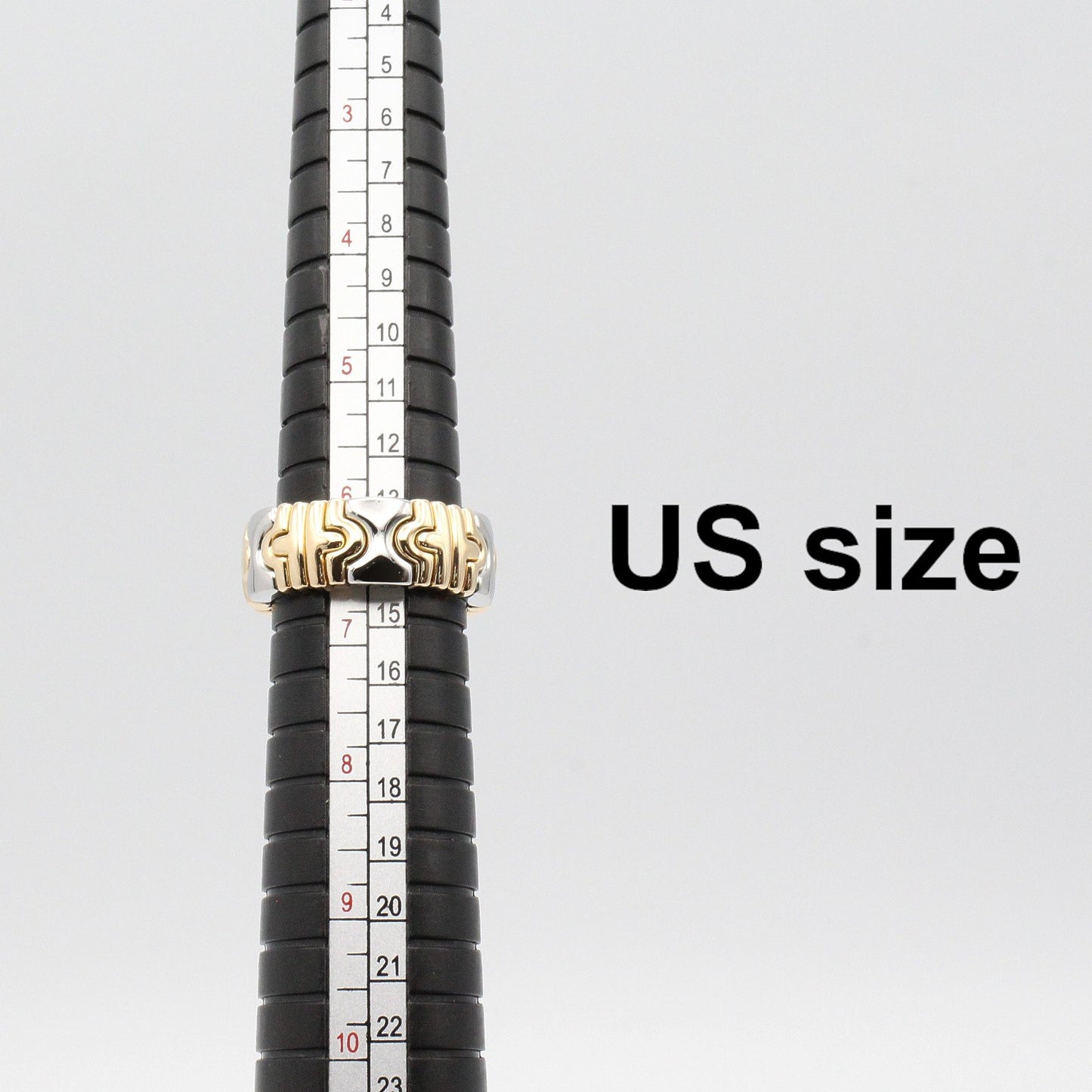 パレンテシ リング リング 指輪 K18YG ステンレススチール ゴールド シルバー イエローゴールド ブルガリ アクセサリー BVLGARI