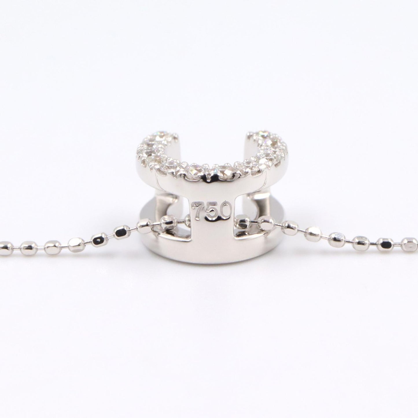 ダイヤ ネックレス ネックレス K18WG ダイヤモンド ホワイトゴールド クリア セリーヌ アクセサリー CELINE