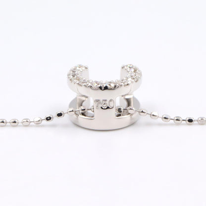 ダイヤ ネックレス ネックレス K18WG ダイヤモンド ホワイトゴールド クリア セリーヌ アクセサリー CELINE