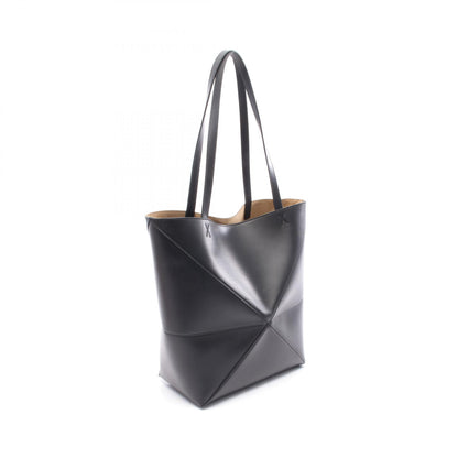 PUZZLE TOTE MEDIUM ハンドバッグ トートバッグ レザー ブラック ロエベ