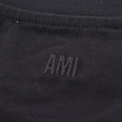 AMI DE COEUR 半袖Tシャツ コットン ブラック アミアレクサンドルマテュッシ