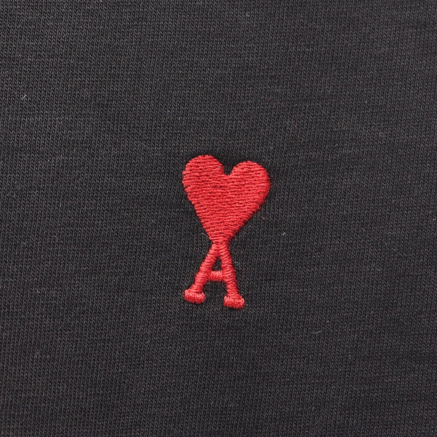 AMI DE COEUR 半袖Tシャツ コットン ブラック アミアレクサンドルマテュッシ