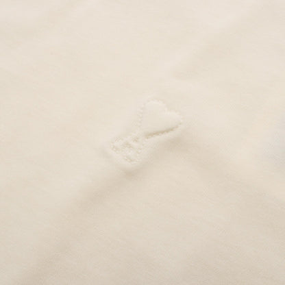 AMI DE COEUR エンボスロゴ カットソー コットン アイボリー アミアレクサンドルマテュッシ
