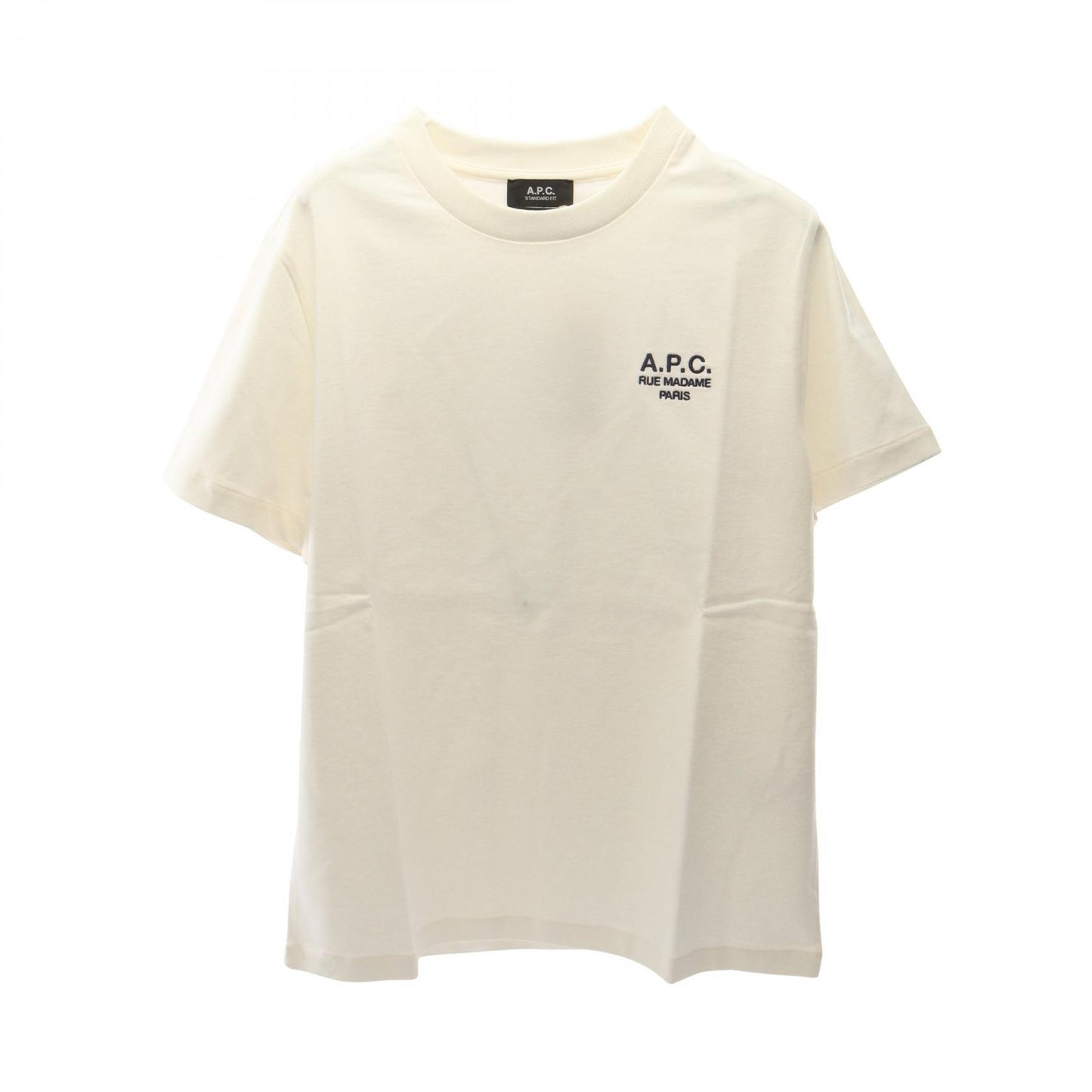 COHBU ロゴ刺繍 半袖Tシャツ コットン ホワイト アーペーセー