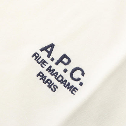 COHBU ロゴ刺繍 半袖Tシャツ コットン ホワイト アーペーセー