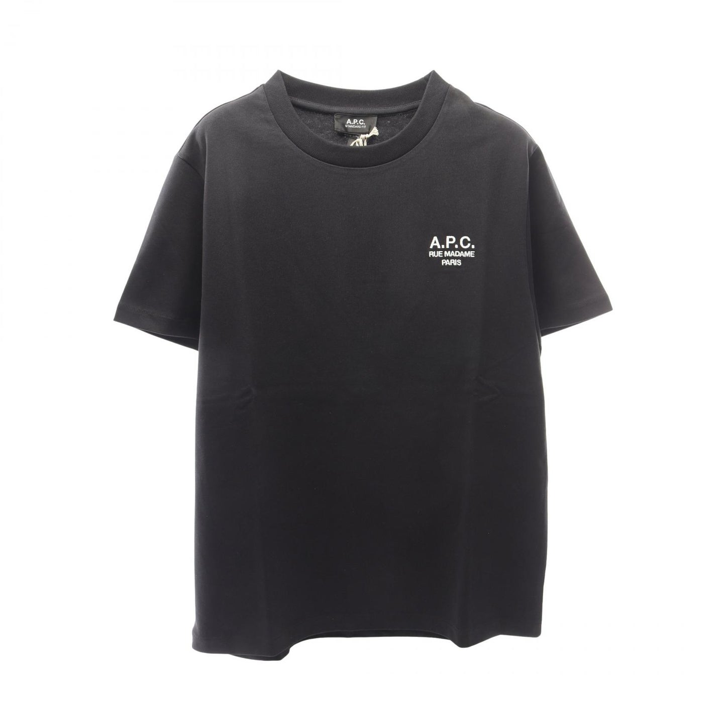 COHBU ロゴ刺繍 半袖Tシャツ コットン ブラック アーペーセー