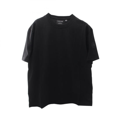 NOVO T-SHIRT TONAL LABEL ノヴォ 半袖Tシャツ コットン ブラック カナダグース