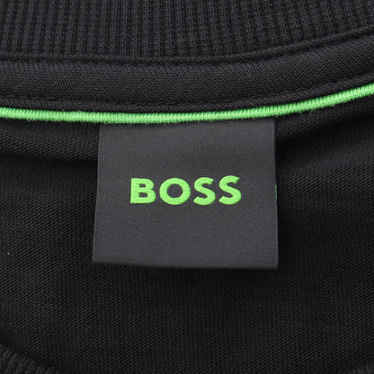 ロゴ 半袖Tシャツ コットン ブラック ヒューゴボス