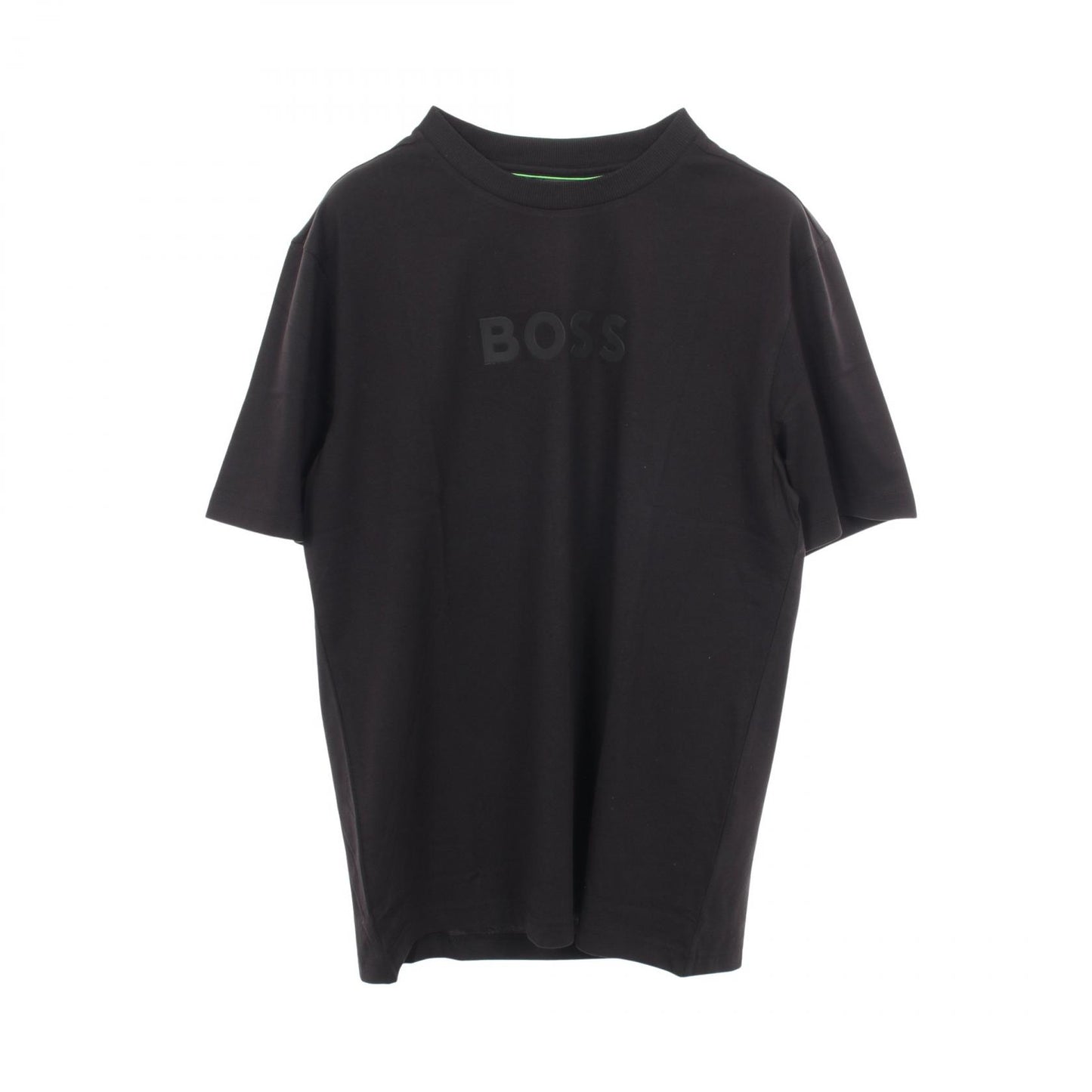 ロゴ 半袖Tシャツ コットン ブラック ヒューゴボス