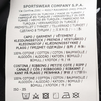 半袖Tシャツ コットン ブラック ストーンアイランド