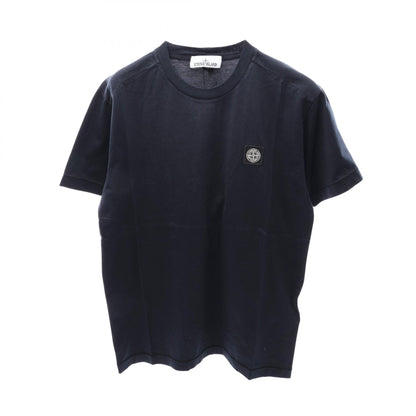 半袖Tシャツ コットン ネイビー ストーンアイランド