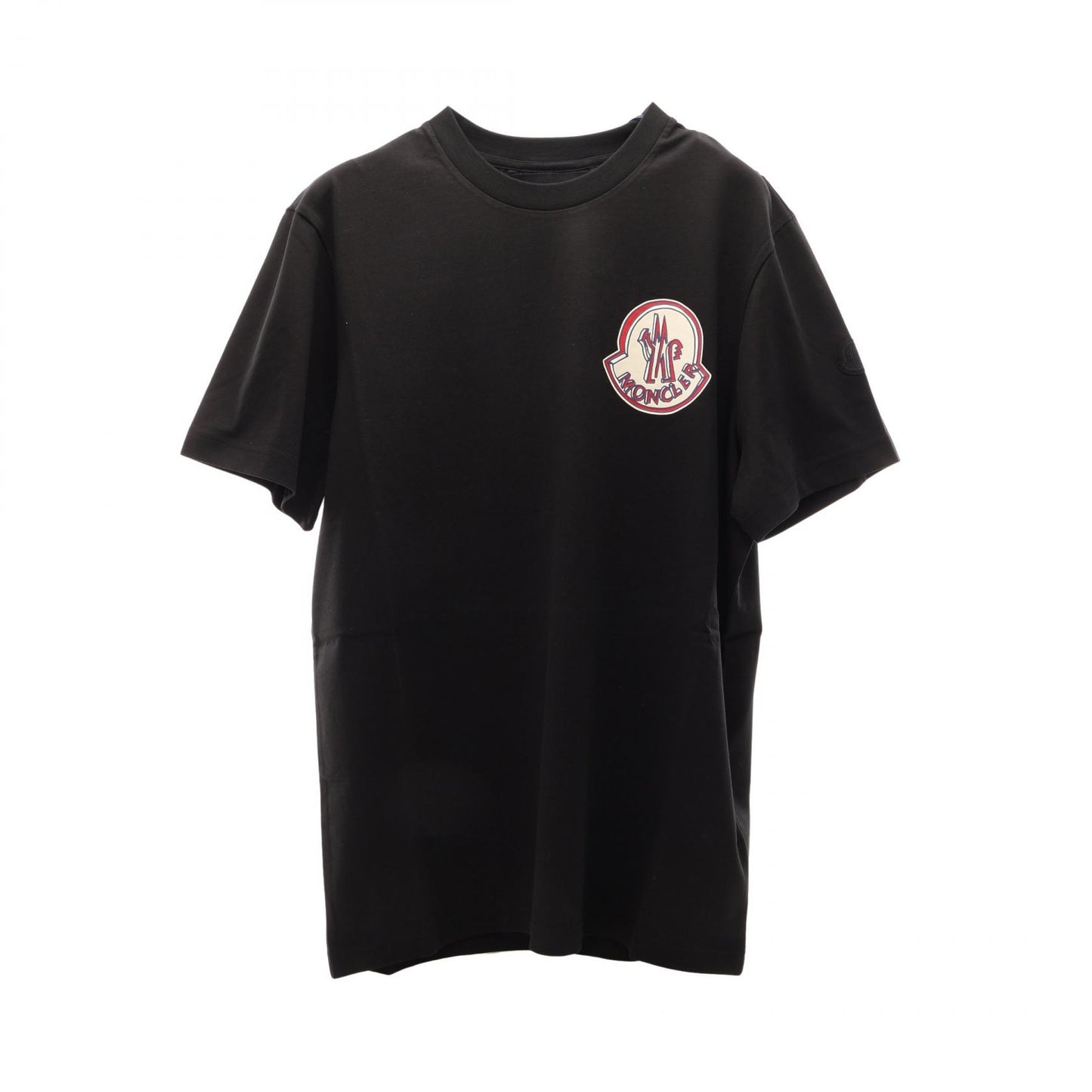 グラフィックモチーフ 半袖Tシャツ コットン ブラック モンクレール