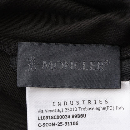 グラフィックモチーフ 半袖Tシャツ コットン ブラック モンクレール