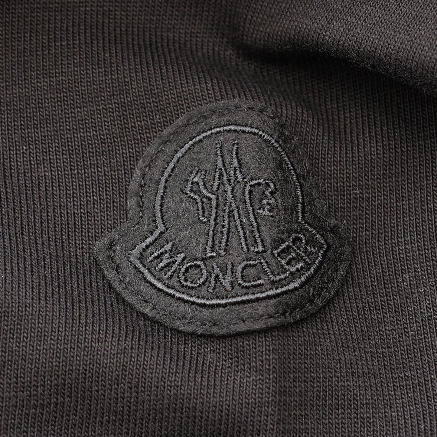 グラフィックモチーフ 半袖Tシャツ コットン ブラック モンクレール
