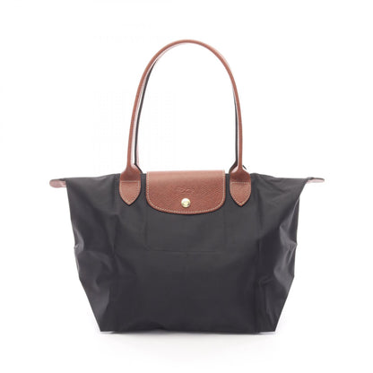 LE PLIAGE ORIGINAL M ル プリアージュ オリジナル M ハンドバッグ トートバッグ キャンバス レザー ブラック ブラウン ロンシャン