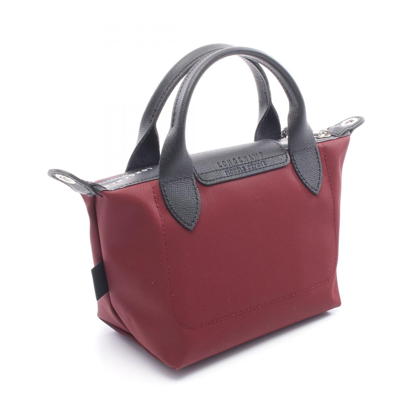 ル プリアージュ エナジー XS 2WAY ハンドバッグ キャンバス レザー ボルドー ブラック ロンシャン