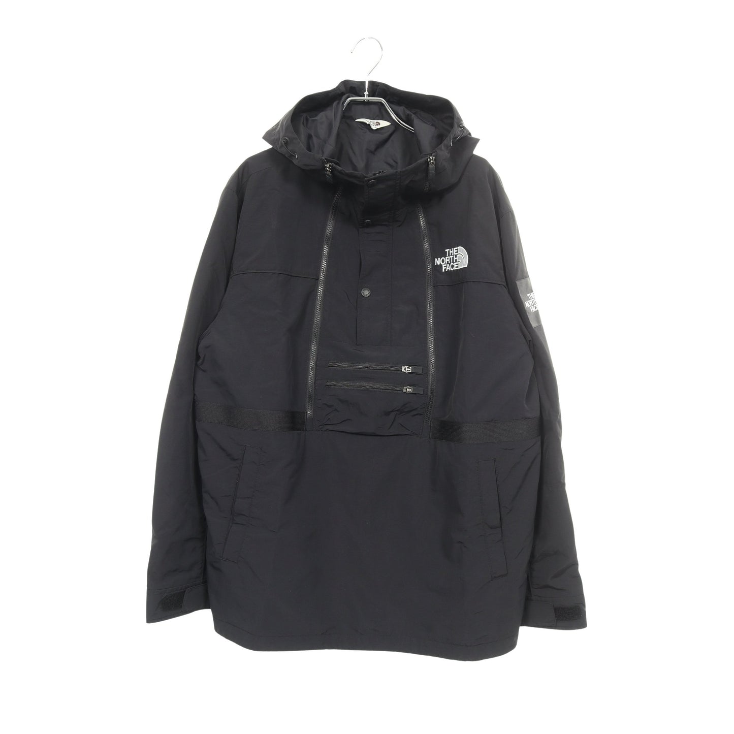 NEW TECH NOVELTY ANORAK フード付き ジャケット ナイロン ブラック ザノースフェイス ホワイトレーベル
