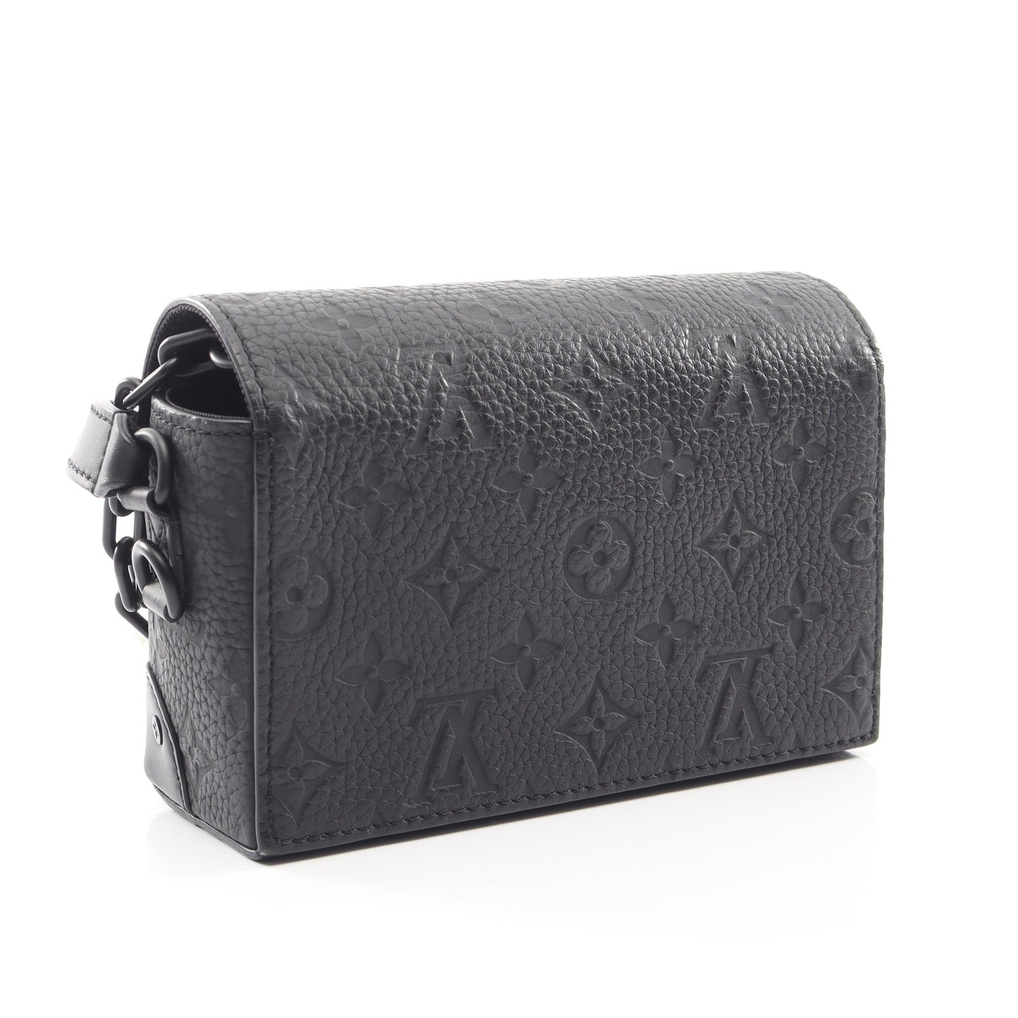 スティーマー ウエアラブル ウォレット モノグラムトリヨン ショルダーバッグ レザー ブラック ルイヴィトン