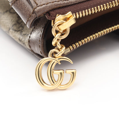 オフィディア GG スモール 2WAY ハンドバッグ トートバッグ PVC レザー ベージュ ブラウン グッチ バッグ GUCCI