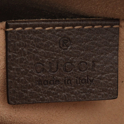 オフィディア GG スモール 2WAY ハンドバッグ トートバッグ PVC レザー ベージュ ブラウン グッチ バッグ GUCCI