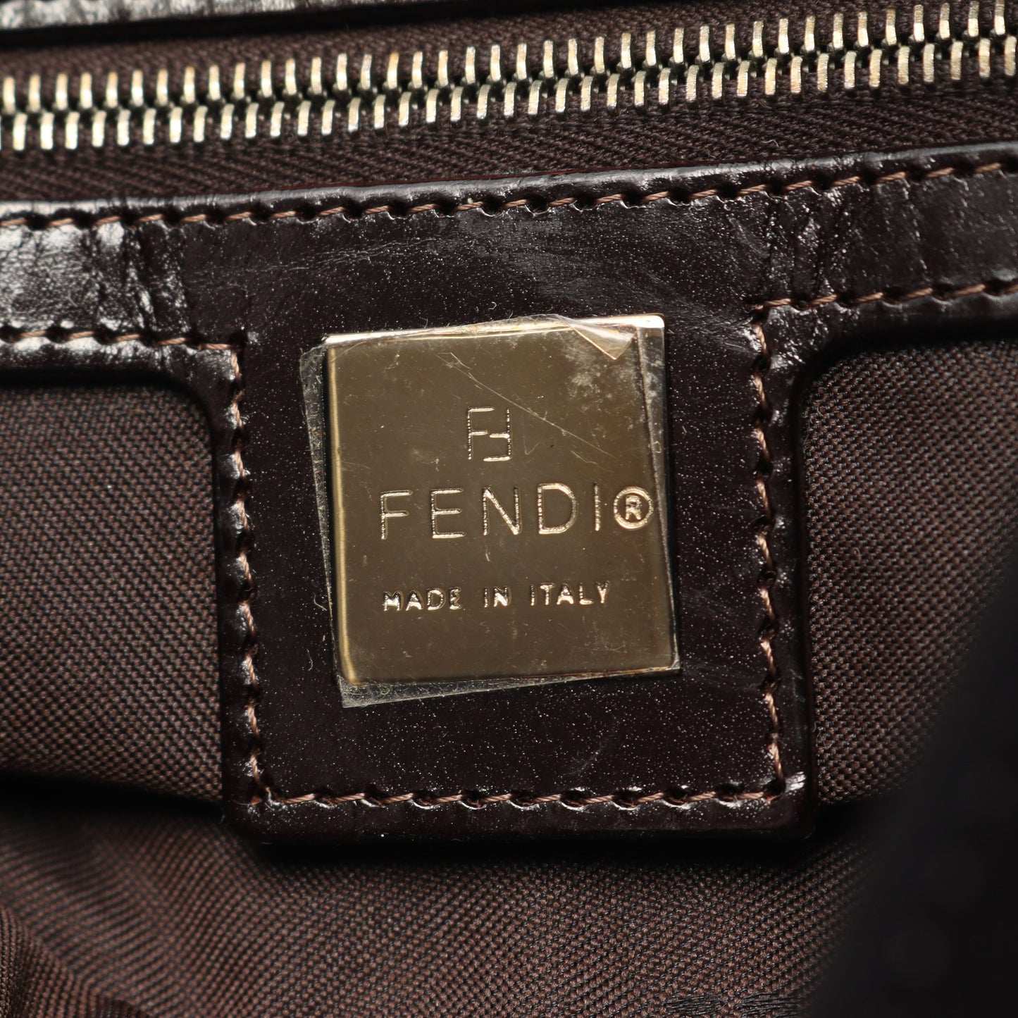 マンマバケット ハンドバッグ スウェード レザー ブラック フェンディ バッグ FENDI