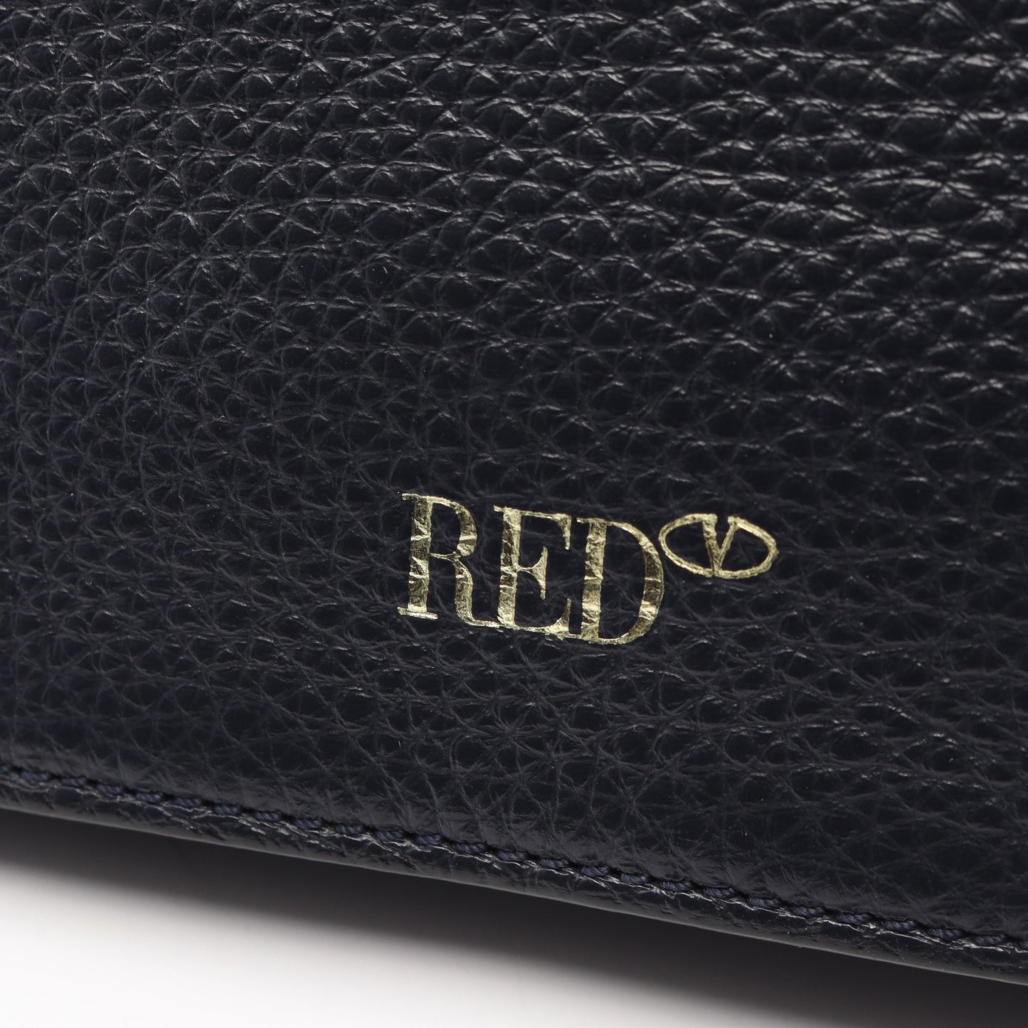 スタースタッズ ショルダーバッグ レザー ネイビー レッドヴァレンティノ バッグ RED VALENTINO