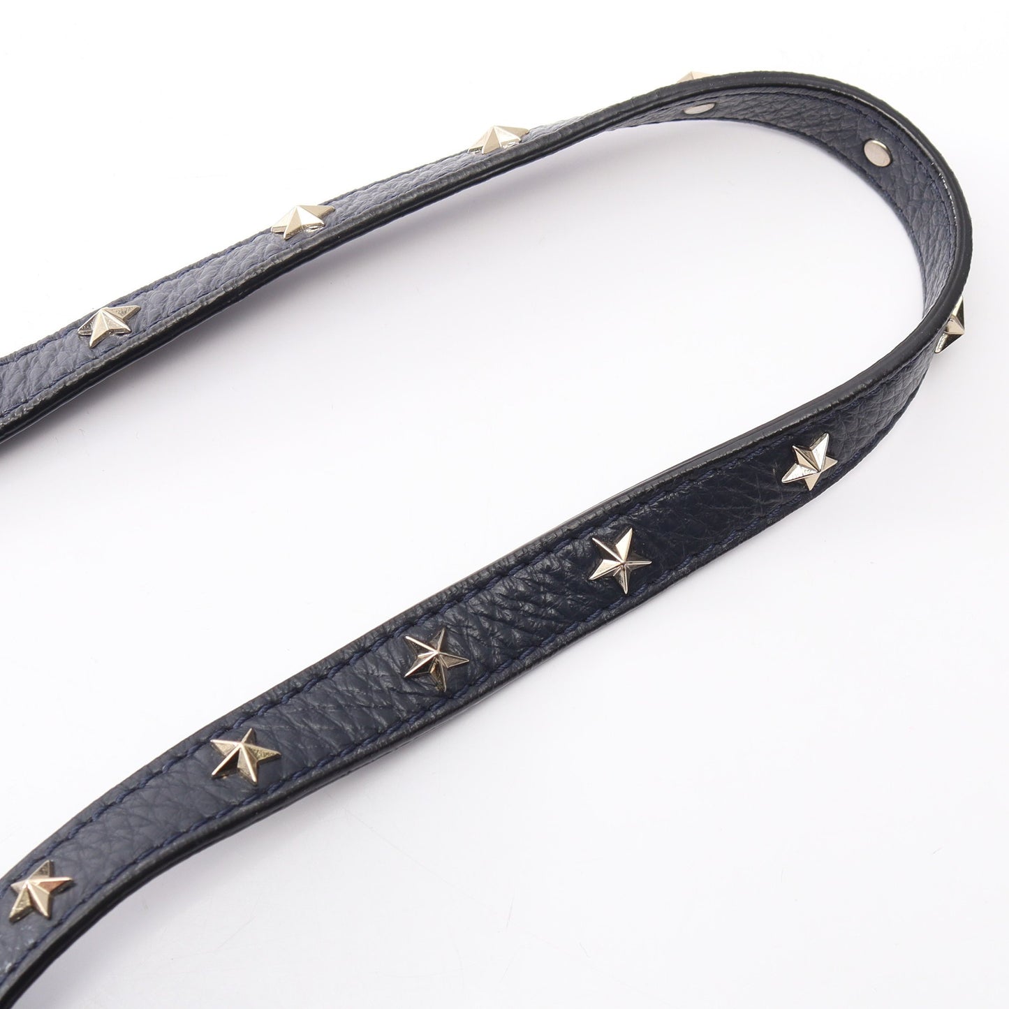 スタースタッズ ショルダーバッグ レザー ネイビー レッドヴァレンティノ バッグ RED VALENTINO