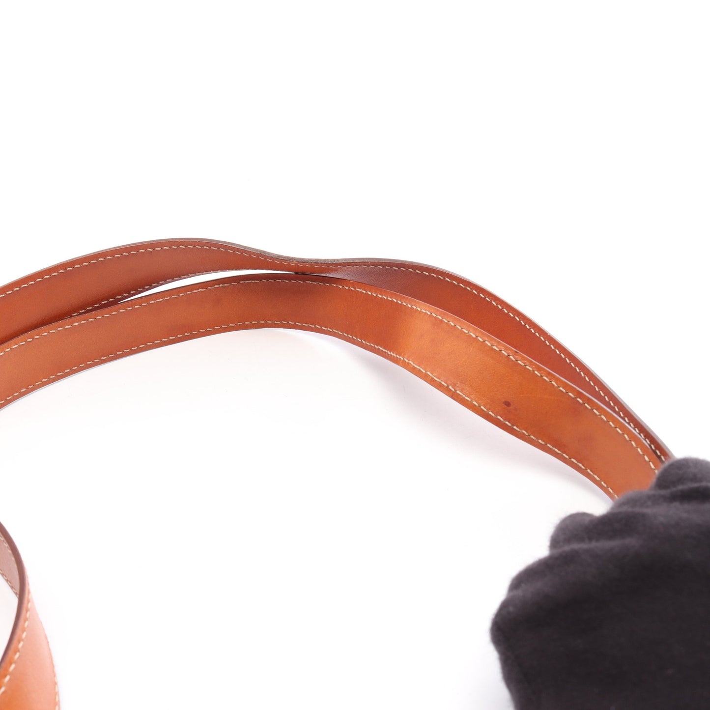 マカダム ショルダーバッグ トートバッグ PVC レザー ダークブラウン ブラウン セリーヌ バッグ CELINE