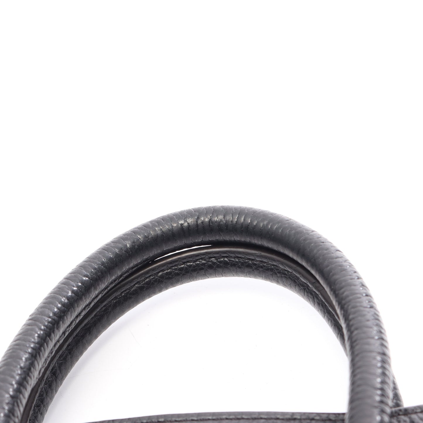 ラゲージ ナノショッパー 2WAY ハンドバッグ レザー ブラック セリーヌ バッグ CELINE
