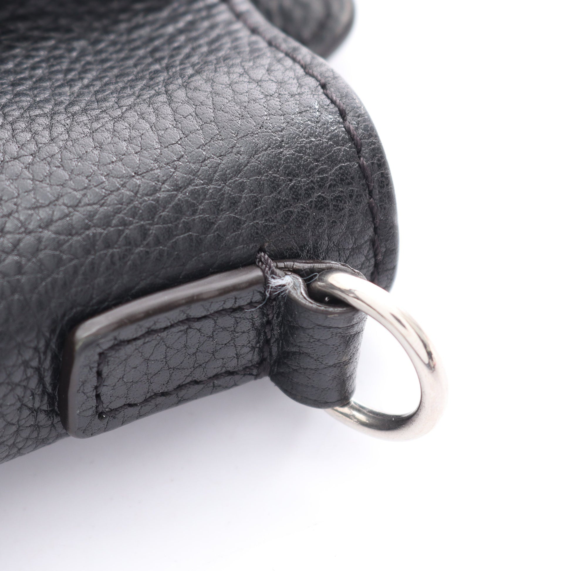 ラゲージ ナノショッパー 2WAY ハンドバッグ レザー ブラック セリーヌ バッグ CELINE