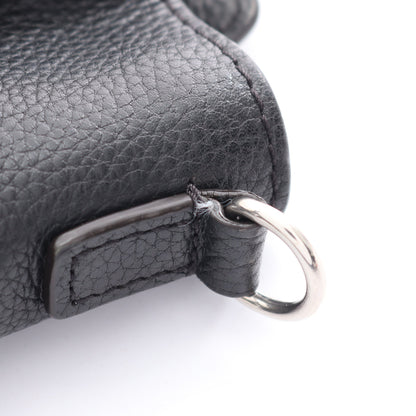 ラゲージ ナノショッパー 2WAY ハンドバッグ レザー ブラック セリーヌ バッグ CELINE