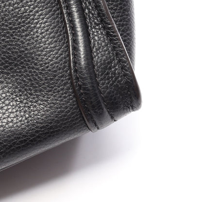 ラゲージ ナノショッパー 2WAY ハンドバッグ レザー ブラック セリーヌ バッグ CELINE