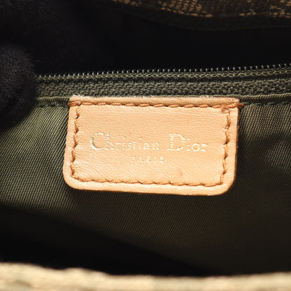トロッター ハンドバッグ トートバッグ キャンバス レザー カーキグリーン ベージュ クリスチャンディオール バッグ Christian Dior