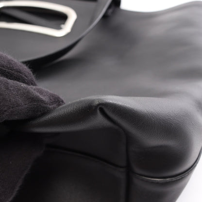 2WAY ショルダーバッグ トートバッグ レザー ブラック プラダ バッグ PRADA