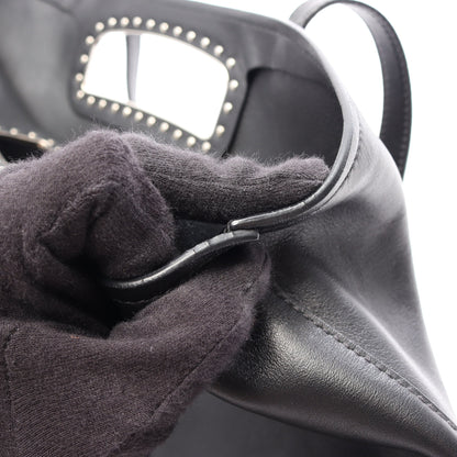 2WAY ショルダーバッグ トートバッグ レザー ブラック プラダ バッグ PRADA